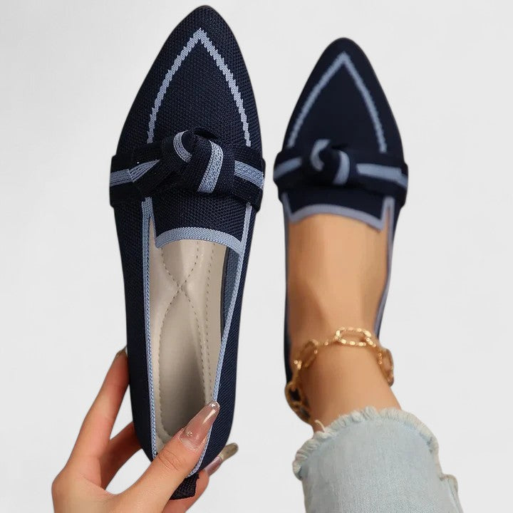 Chic women's everyday footwear: supportive orthopedic loafers with a comfortable slip-on design.