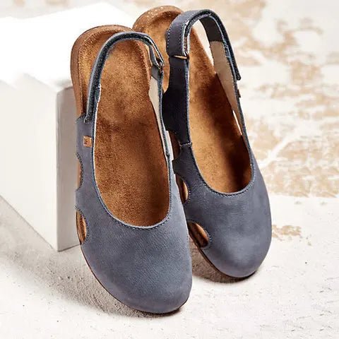 Stylish women's orthopedic sandals with arch support for all-day comfort, ideal for casual wear.