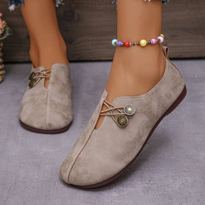Stylish women's orthopedic comfort shoes, providing lightweight support for daily walking & casual wear.