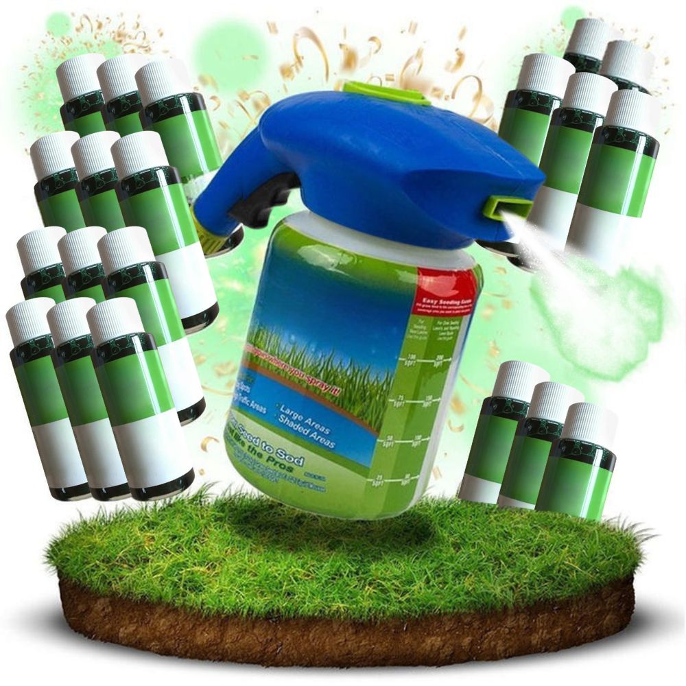 TavvitaImp010 home lawn seed spray system for effortless, quick growth and easy application. Perfect for garden & outdoor.
