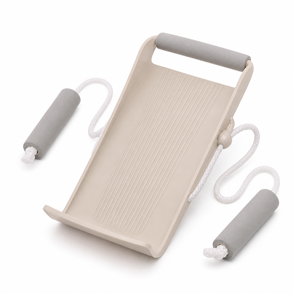 TavvitaImp010 no-bend sock dressing aid for elderly & mobility assistance. Easy independent footwear helper.