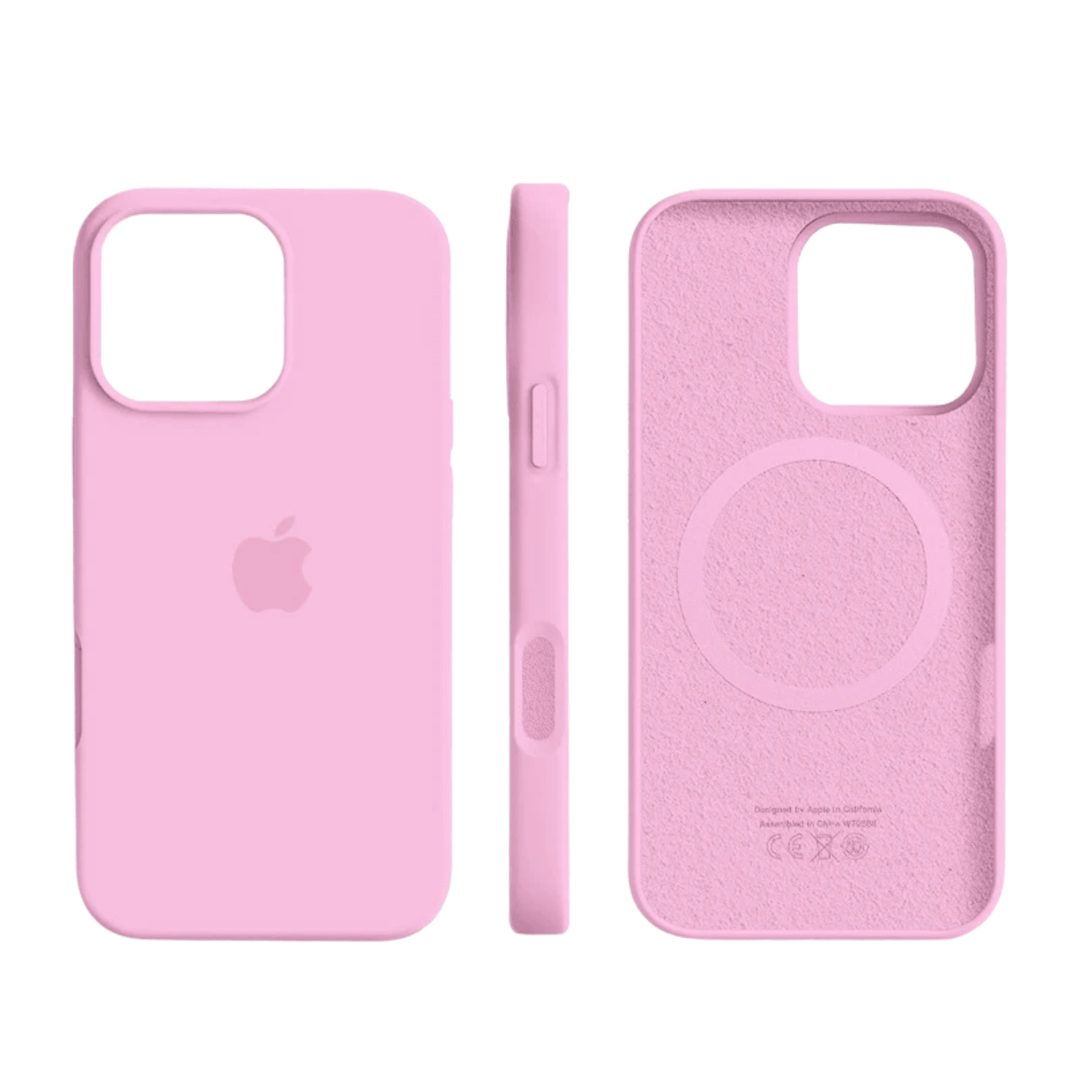 Enhanced grip and secure MagSafe attachment with this thin, soft silicone iPhone protection case.