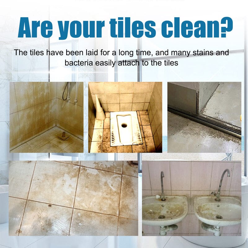 Tile and grout stain remover spray, professional strength, for ceramic and porcelain surfaces