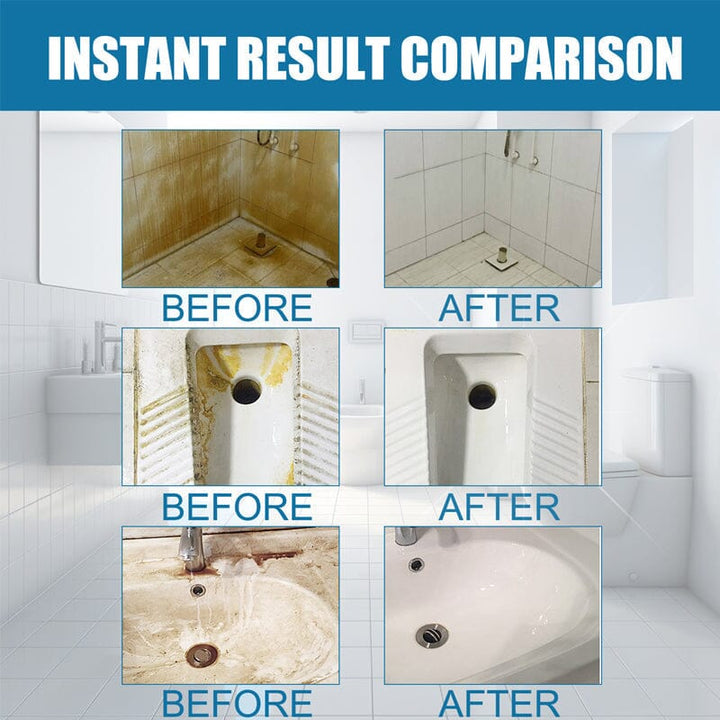Eco-friendly grout and tile cleaner spray, safe for all household surfaces, powerful stain lifter