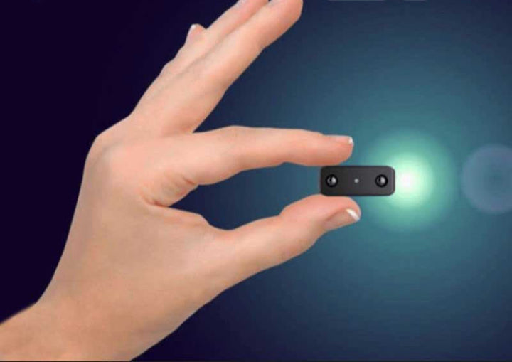 Portable 1080P HD security camera with audio and night vision, perfect for on-the-go monitoring.