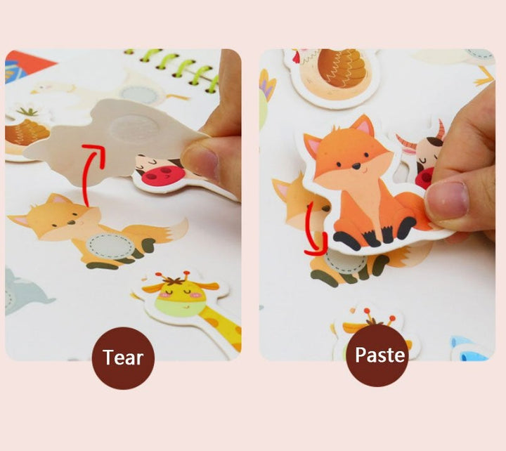 Busy book for young children, illustrating different types of closures like snaps and laces for skill mastery.