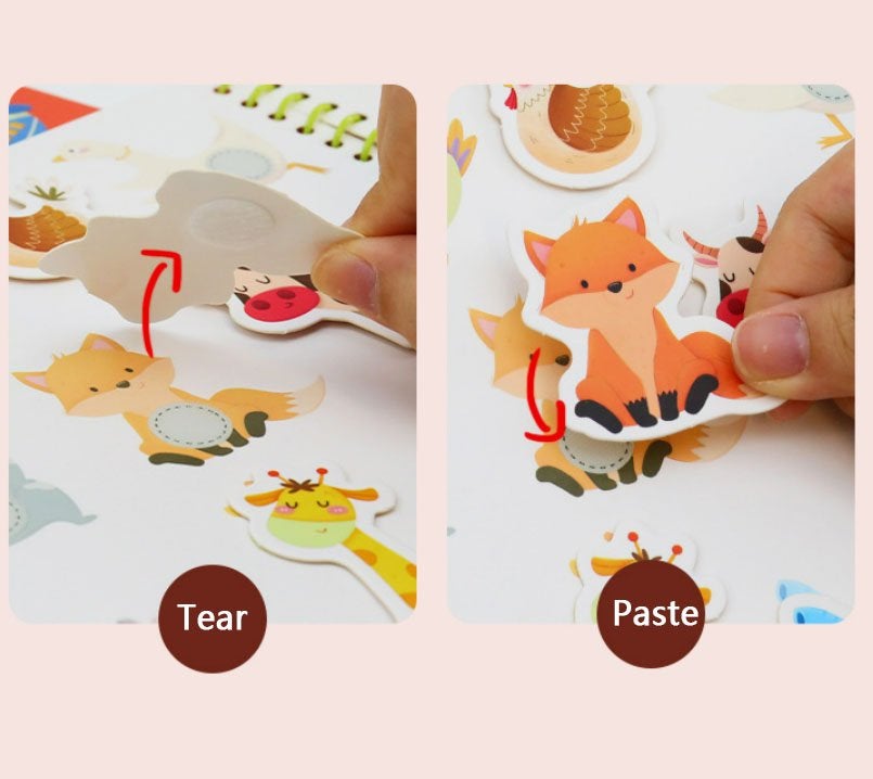 Durable and engaging Toddler Learning Busy Book, great for preschool and kindergarten readiness
