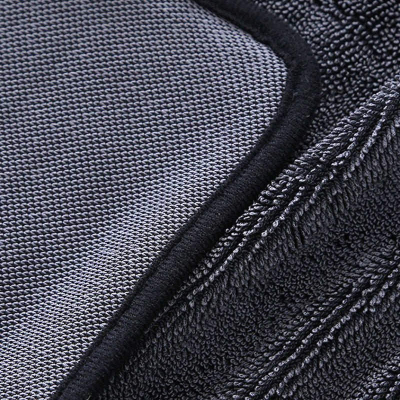 Blue twist pile microfiber drying cloth, essential cleaning tool for cars & home