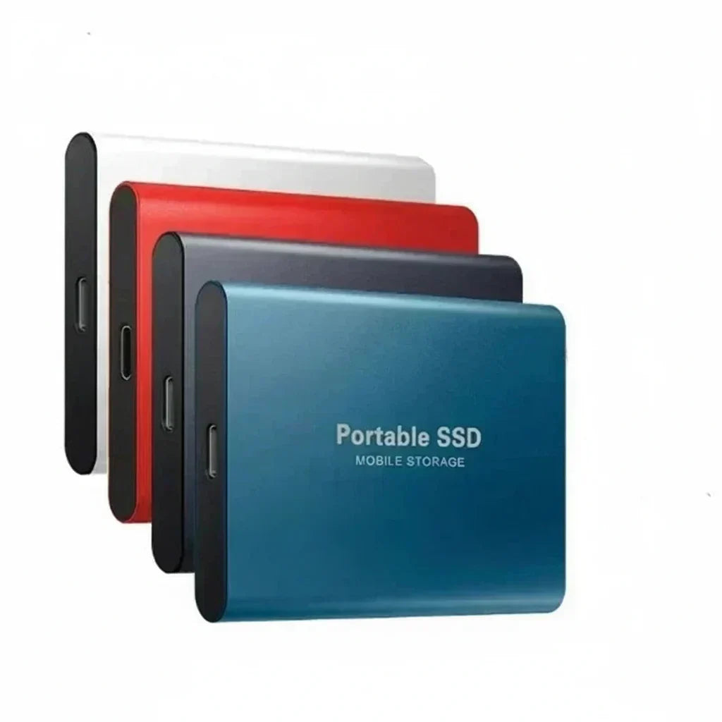 Sleek, portable 128GB external SSD with ultra-fast read/write speeds. Ideal compact USB storage for data on-the-go.