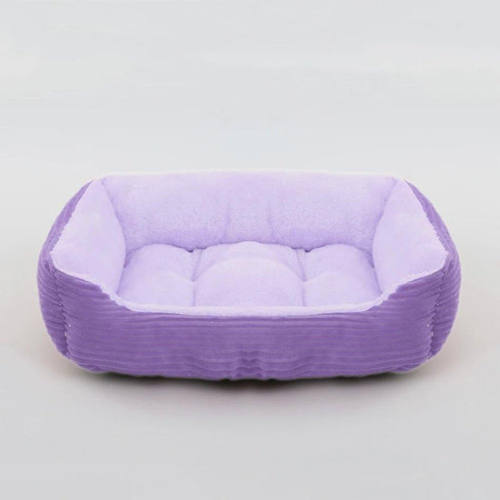 Luxury ultra soft dog bed, plush & calming. Non-slip, washable pet bed ensures cozy, comfortable rest & sleep.