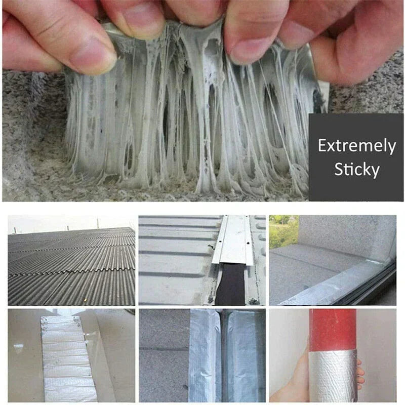 Instant leak sealing waterproof repair tape with strong adhesive. Perfect for emergency home, garden & outdoor plumbing fixes.