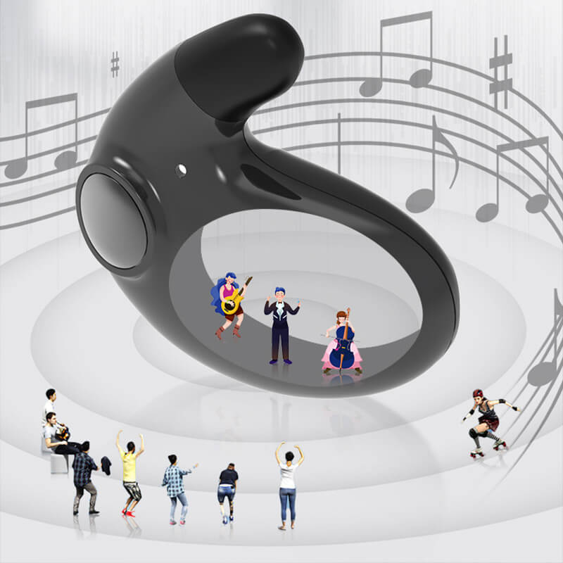 Ergonomic Bluetooth sleep earbuds for side sleepers, featuring noise cancelling and a comfortable, thin design.
