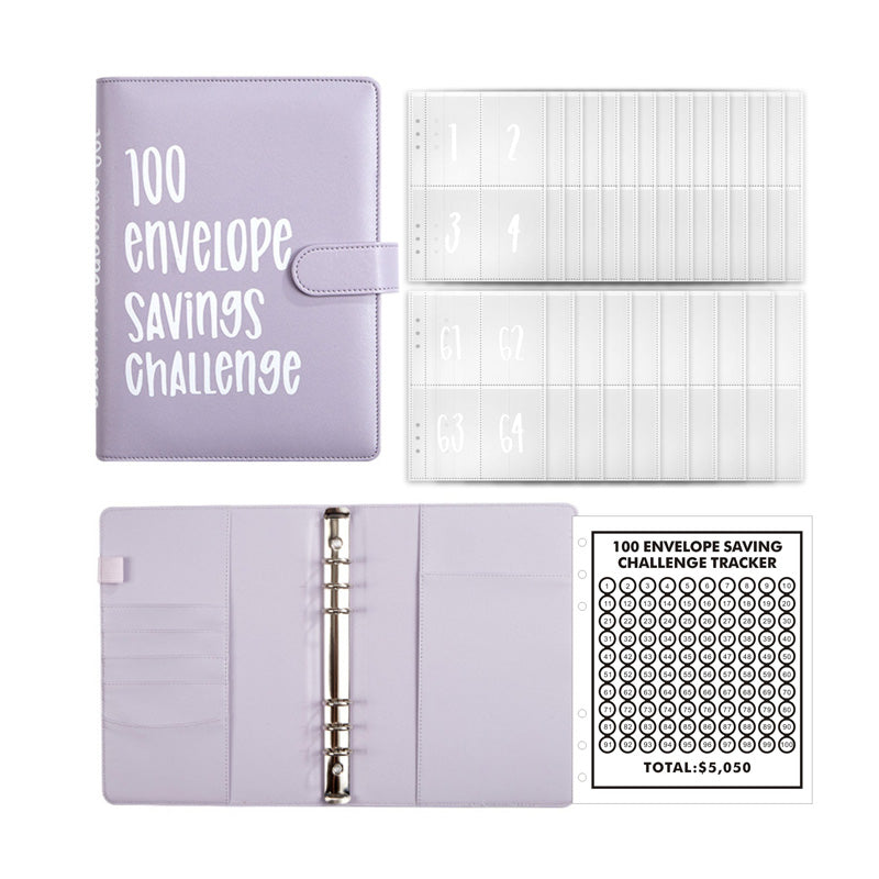Using the 100 Envelopes Money Saving Challenge Kit to organize personal finances, savings