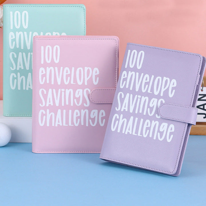 Unisex 100 Envelopes Money Saving Challenge Kit, perfect for a money-saving challenge