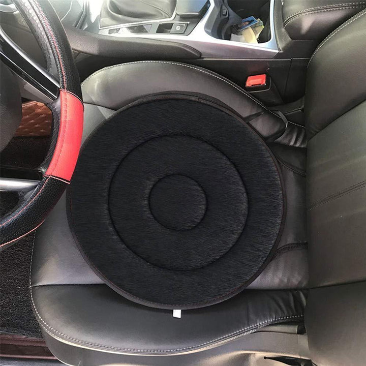 Unisex rotating seat cushion, a practical mobility solution for daily seated activities and transfers
