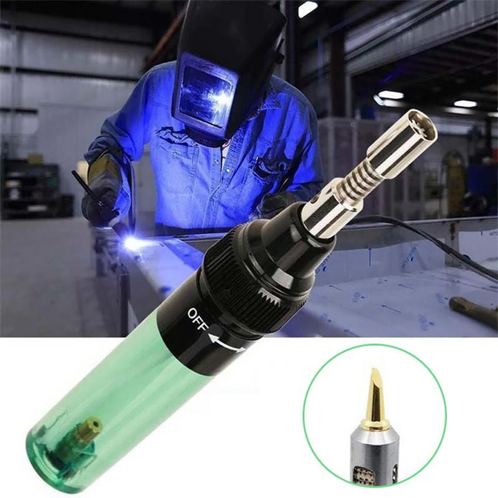 Butane powered soldering iron kit, ideal for portable electronics repair