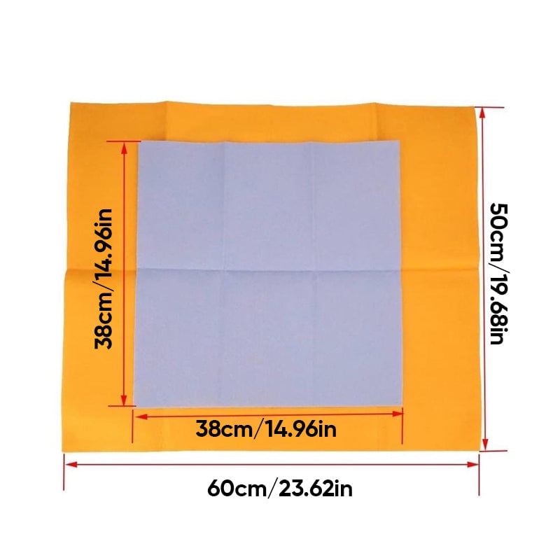 Unisex cleaning cloths in a kitchen setting, ready for spills and messes