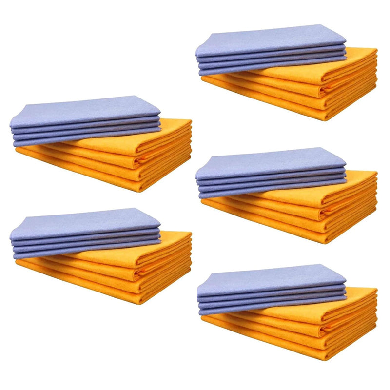 Eco-friendly plant fiber cleaning cloths, suitable for sustainable household supplies