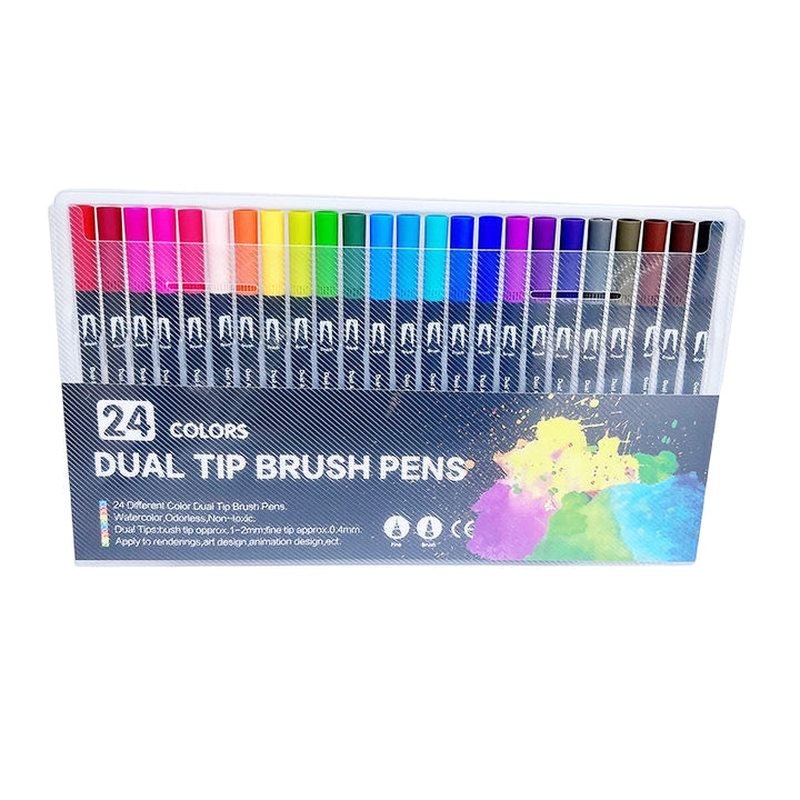 Therapeutic adult coloring book & marker set, perfect for winding down and creating
