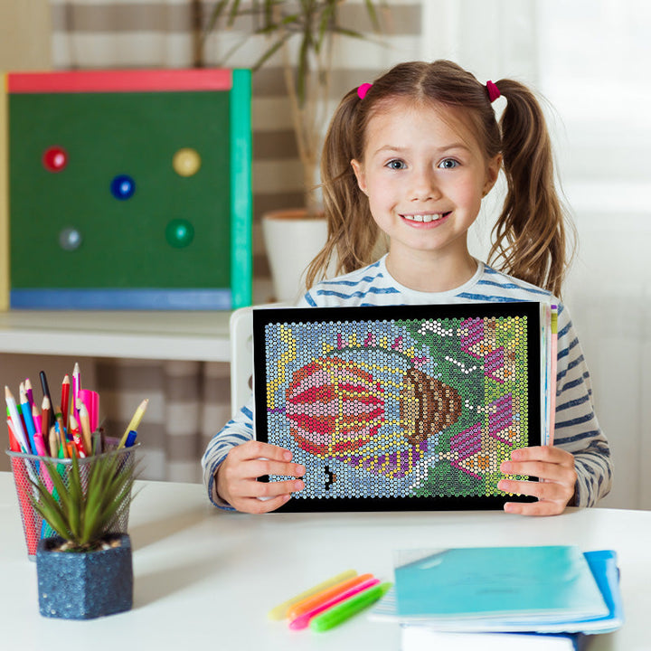 Color by number activity set, perfect for adults seeking a relaxing hobby & creative outlet