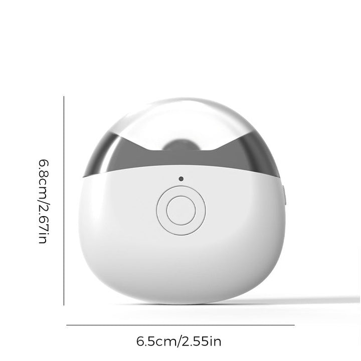 Rechargeable automatic nail trimmer, compact and lightweight, perfect for travel personal grooming