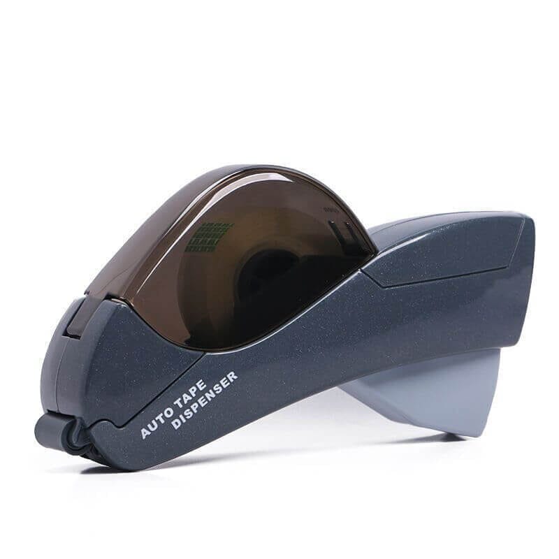 Modern automatic tape dispenser, equipped with a safety cutter for quick & clean cuts.