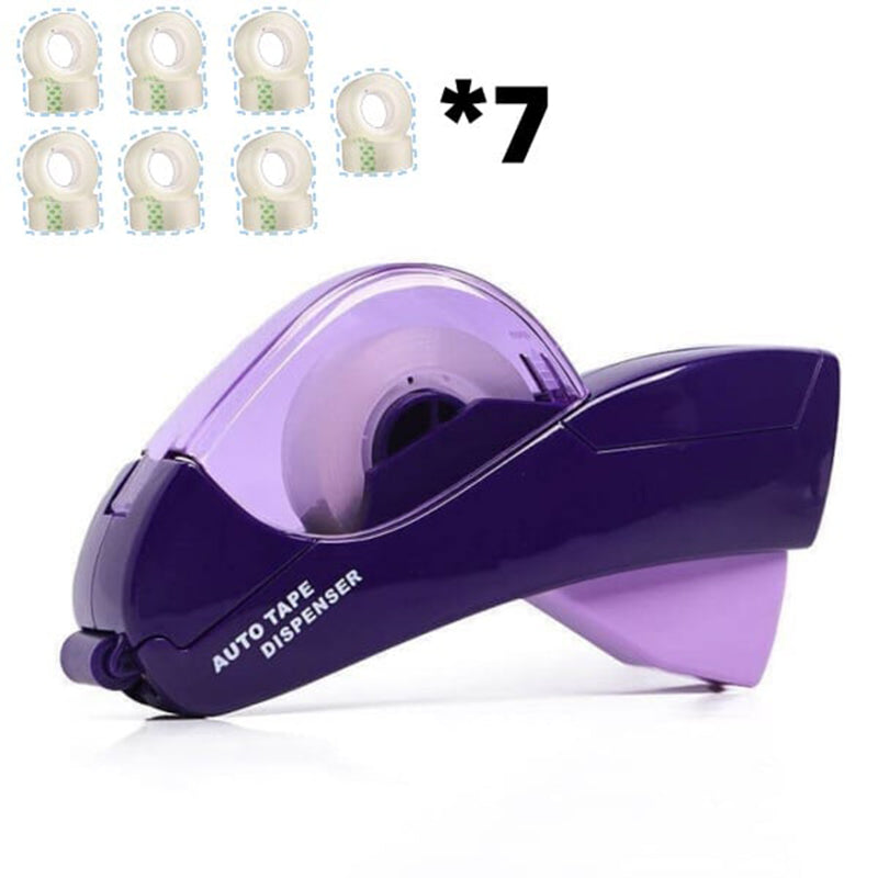 Innovative automatic tape dispenser for unisex users, promoting safety with every tear.