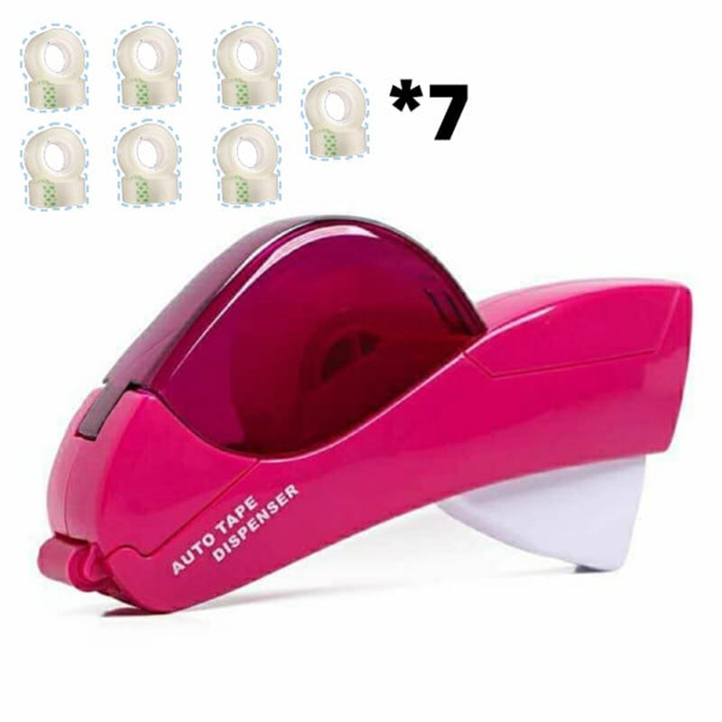 Automatic safety tape dispenser, simplifying packaging and crafting for everyone.