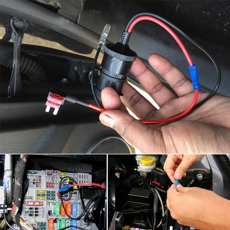 Ergonomic fuse puller, a universal fit vehicle accessory for safe fuse removal and installation