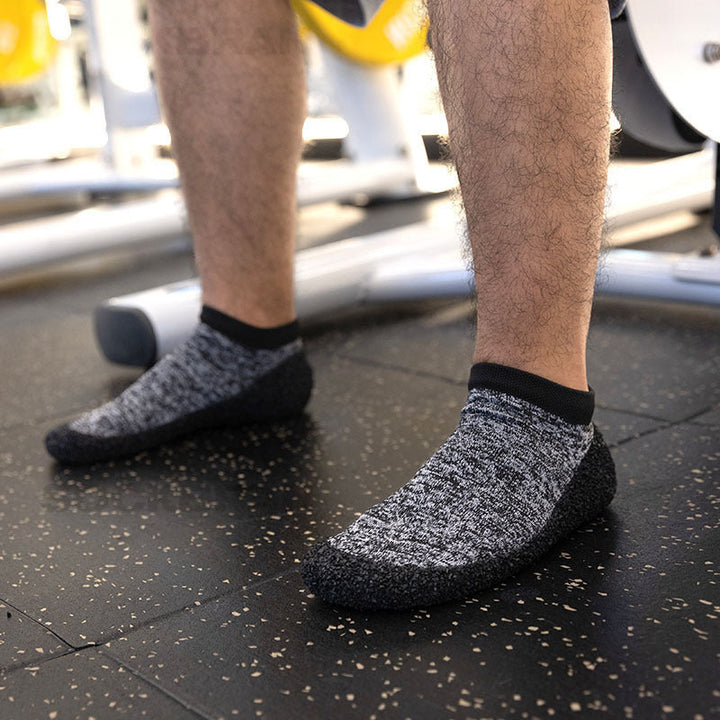 Barefoot minimalist shoes, designed for comfort and flexibility in water or gym.