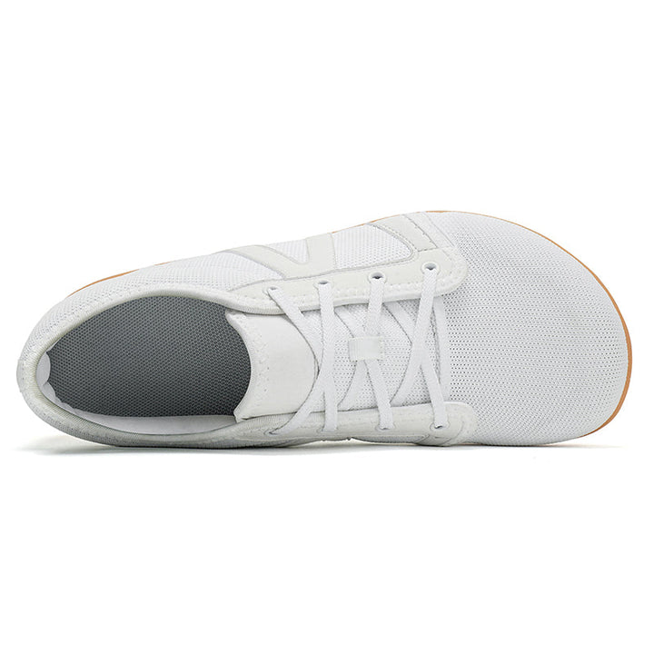 Minimalist unisex barefoot walking shoes with an ultra-flexible sole & wide toe box.