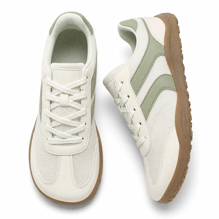 Unisex barefoot walking shoes with wide toe box for natural foot spread & comfort.