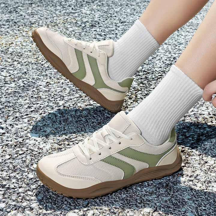 Unisex walking shoes, minimalist design, wide toe box, flexible sole for ultimate foot comfort.