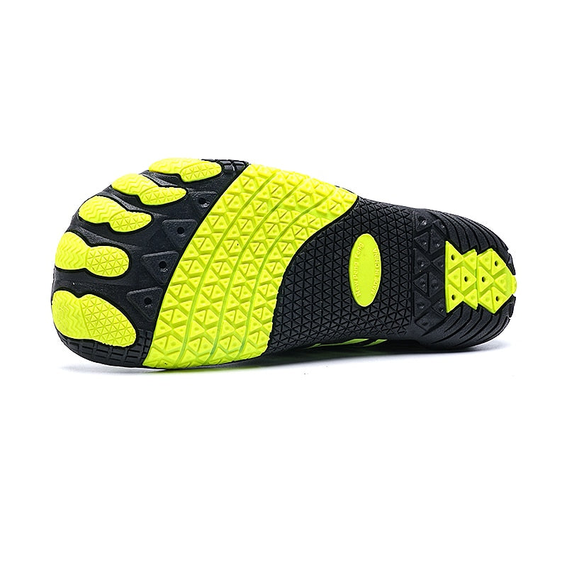 Travel-friendly barefoot water shoes for beach & hiking. Flexible & comfortable design.