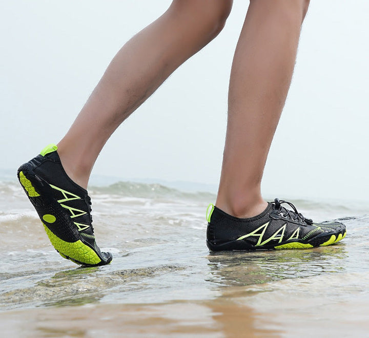 Durable river shoes for kayaking, paddleboarding, and water sports. Unisex & athletic.