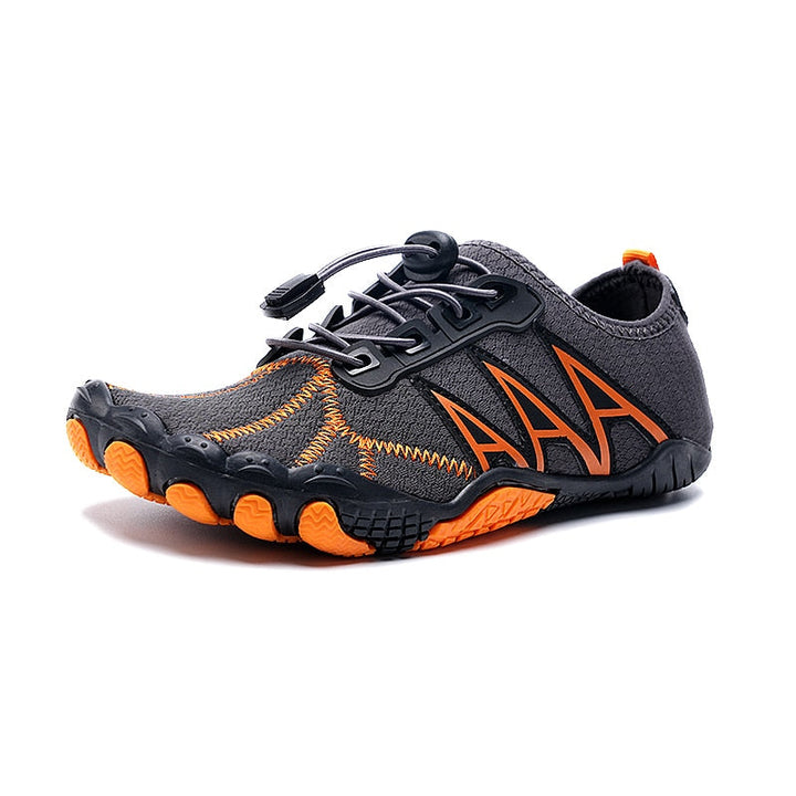 Lightweight unisex barefoot shoes for travel & athletic use. Ideal for beach & swimming.