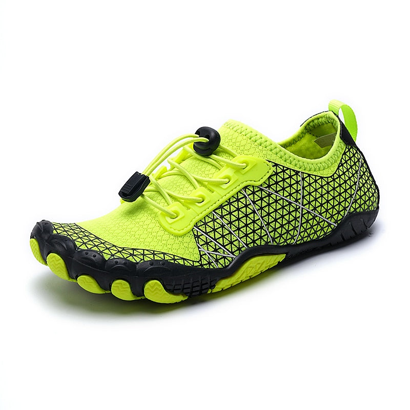 Durable water shoes, ideal for beach, swimming, & watersports. Flexible & comfortable.