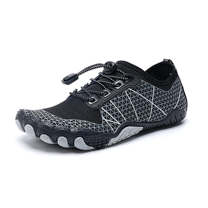 Flexible quick-dry aqua shoes for kayaking & river trekking. Unisex & barefoot feel.