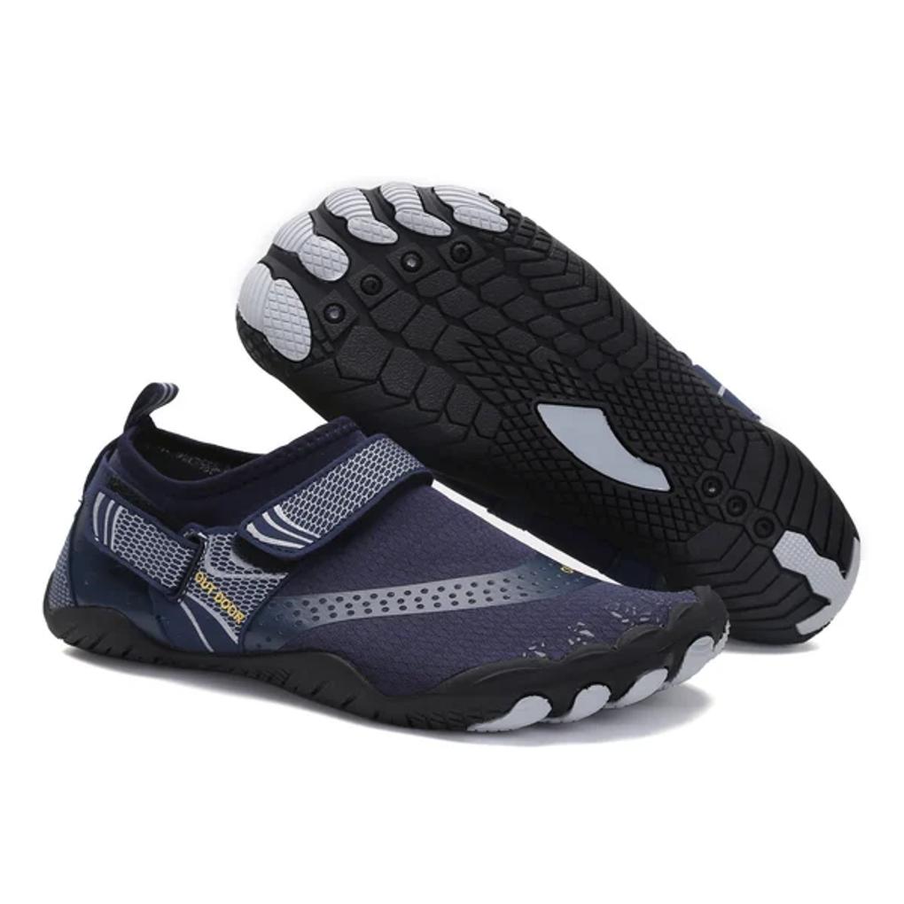 Unisex barefoot water shoes for minimalist feel & outdoor comfort.