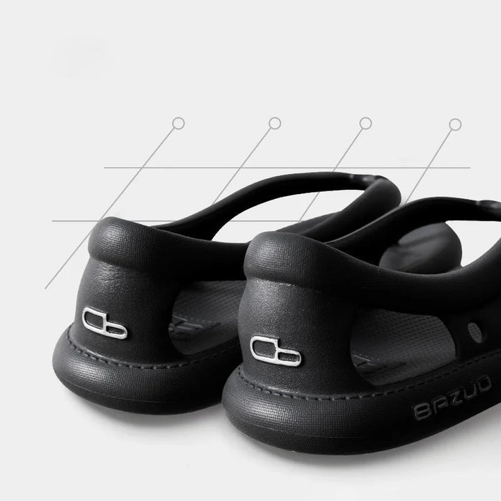 Unisex Beach Pool Slide Sandals with a textured footbed for extra comfort and grip