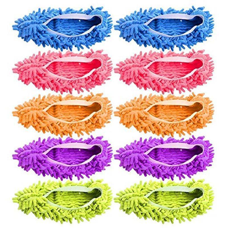 Reusable fun mop slippers, a unique and efficient cleaning tool for maintaining a spotless home