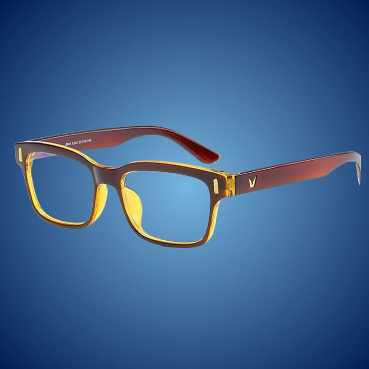 Modern unisex blue light blocking glasses, perfect for eye protection and reducing glare.