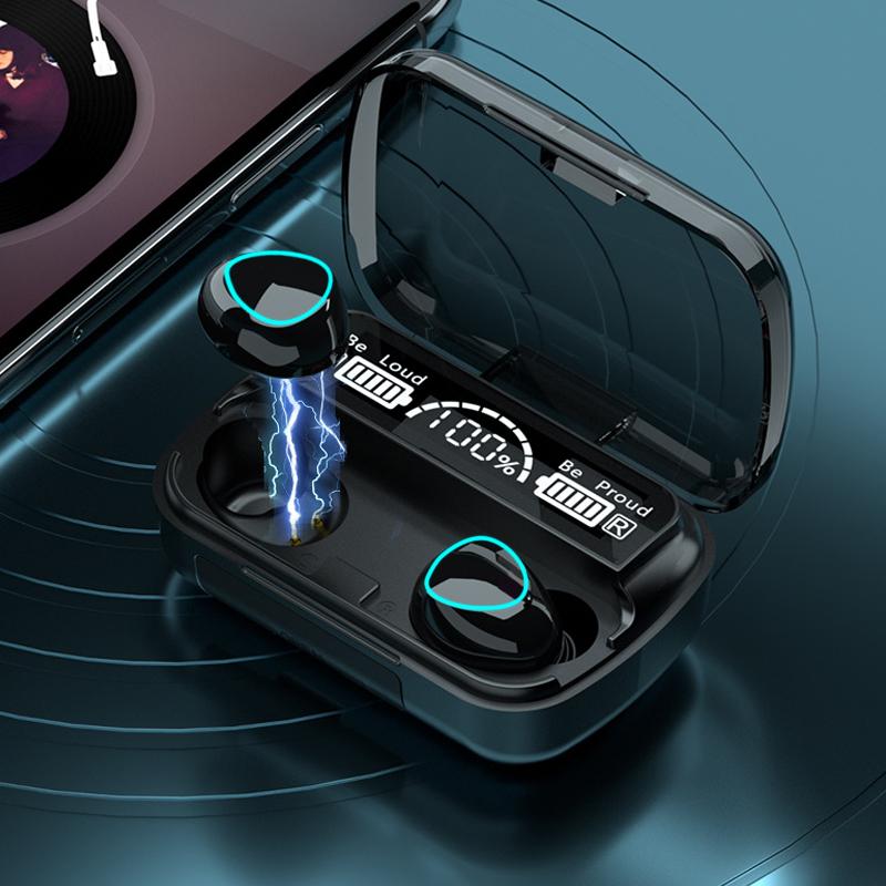 Unisex wireless headphones, featuring long-lasting battery life for extended music playback