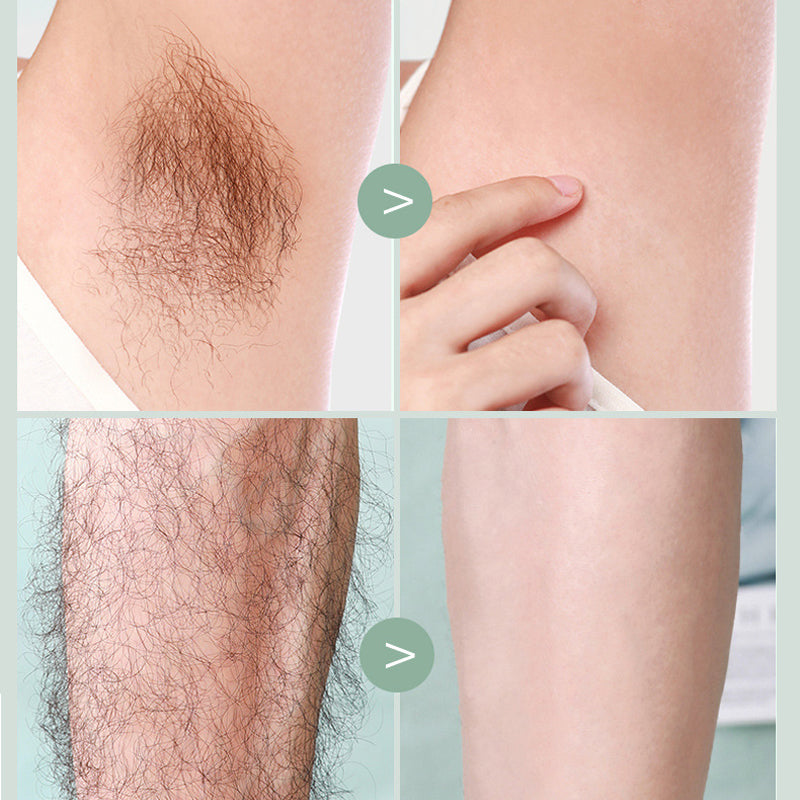 Grooming device: Unisex smooth finish body hair remover with multiple attachments