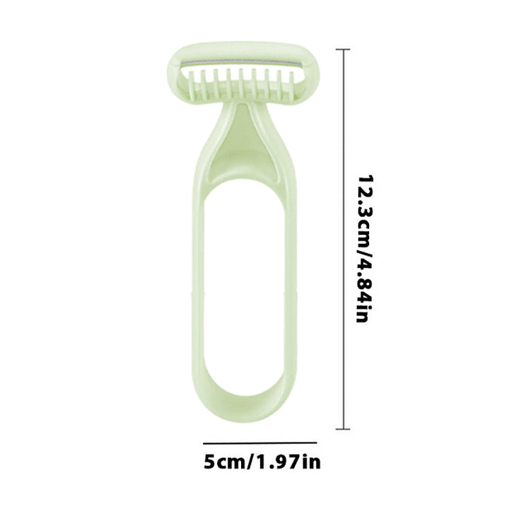 Unisex personal care razor, providing a super smooth finish for all body areas
