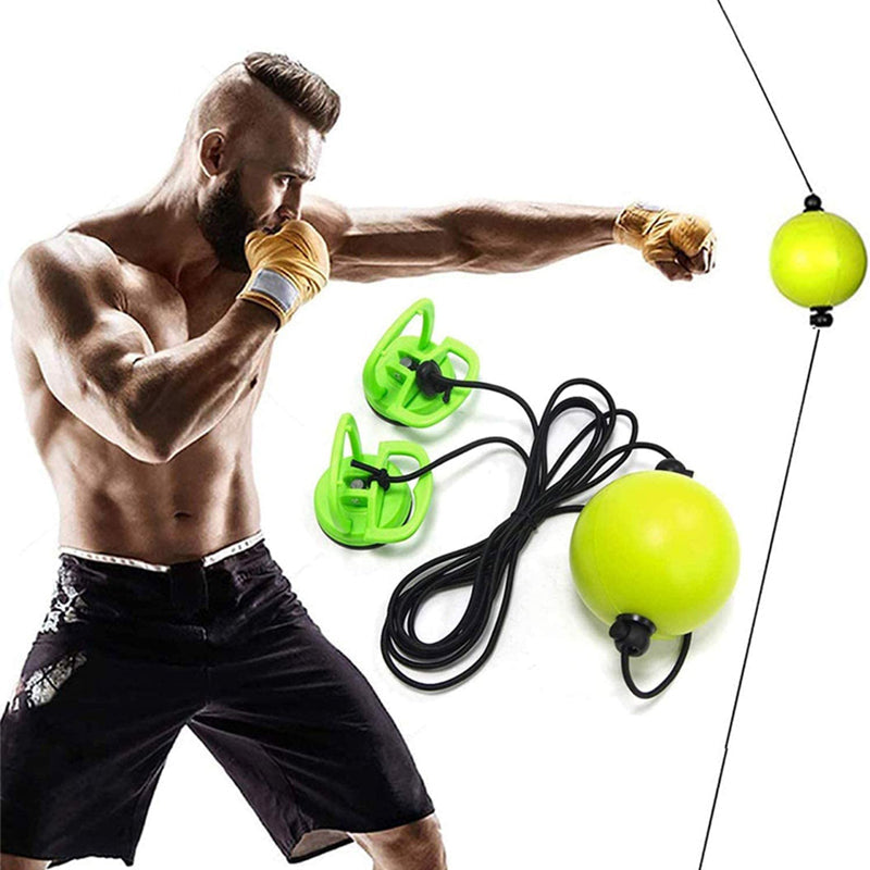 Unisex boxing reflex speed ball for training, enhancing hand-eye coordination & combat sports fitness
