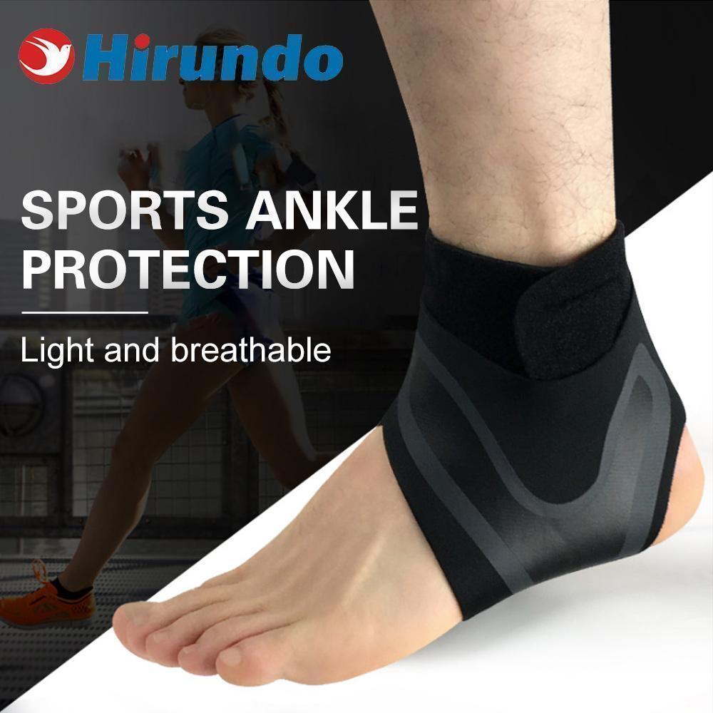 Unisex breathable ankle support brace for sports, injury prevention, and pain relief, sold as a pair.
