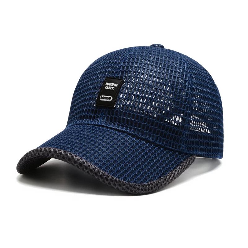Quick-dry mesh baseball cap, a versatile unisex accessory for outdoor sports and summer wear
