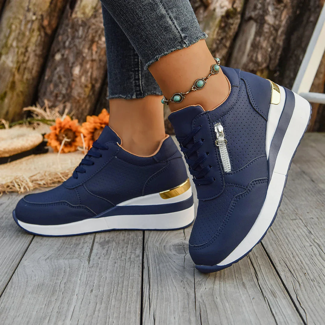 Breathable unisex sneakers providing shock-absorbing comfort, perfect for an active, casual lifestyle