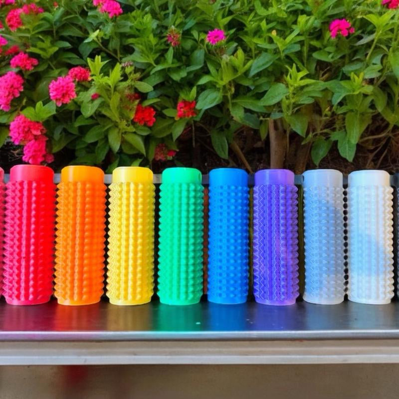 Textured Calming Sensory Spike Keychain for tactile anxiety and stress relief